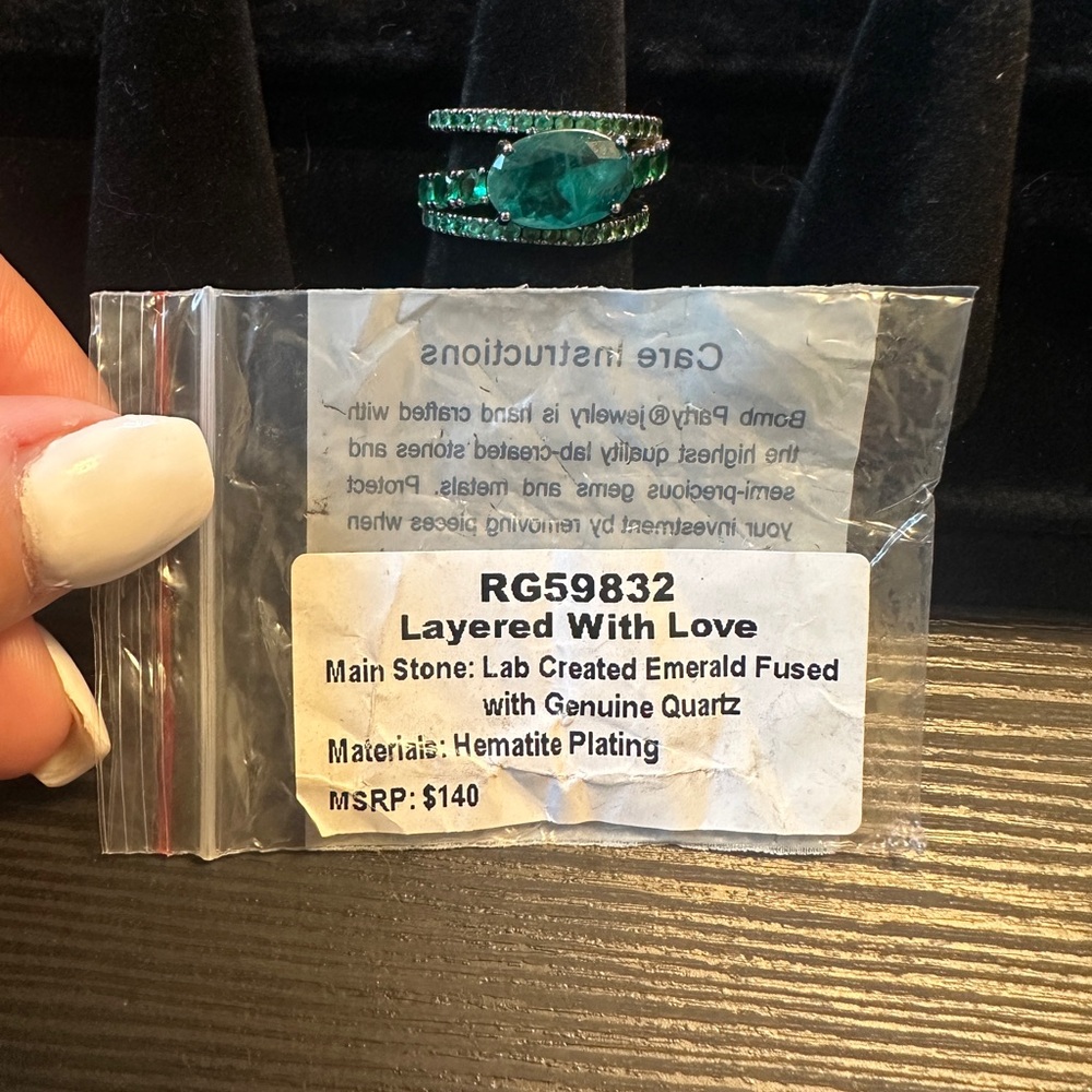 May 2025 BP Layered With Love Size 7 Ring - Picture 5 of 5